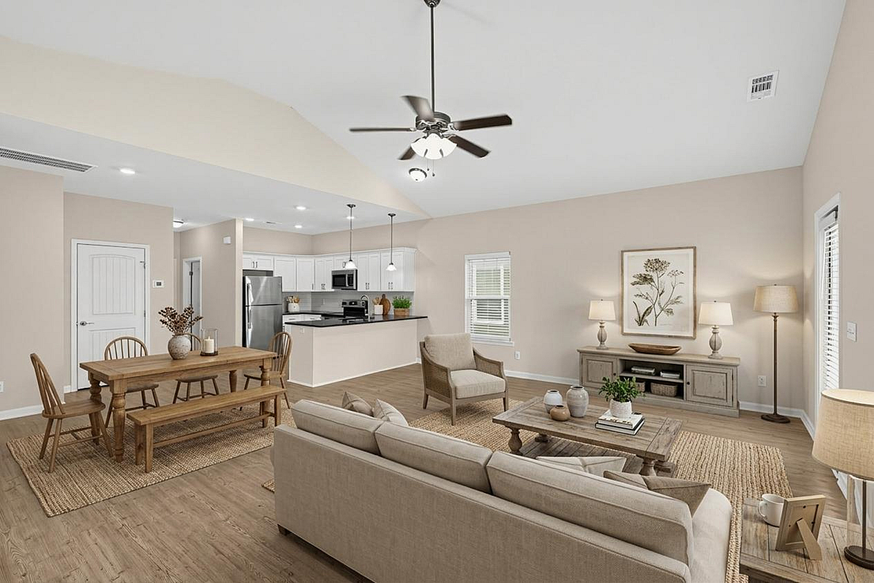 LEO at the Sanctuary- Single Family Rental Homes - Open Living Area