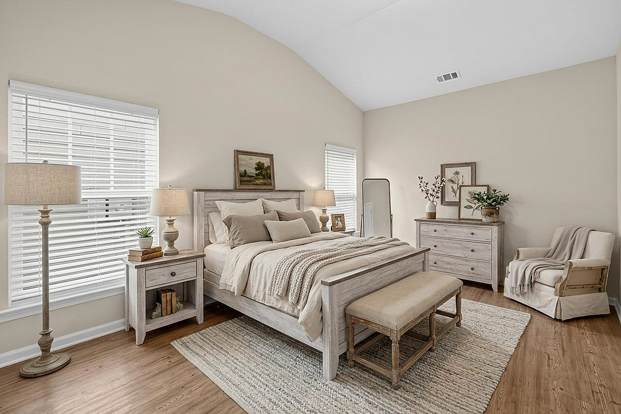 LEO at the Sanctuary- Single Family Rental Homes - Cozy Bedroom