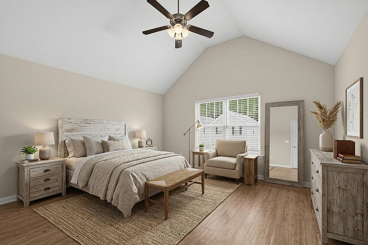 LEO at the Sanctuary- Single Family Rental Homes - Cozy Bedroom