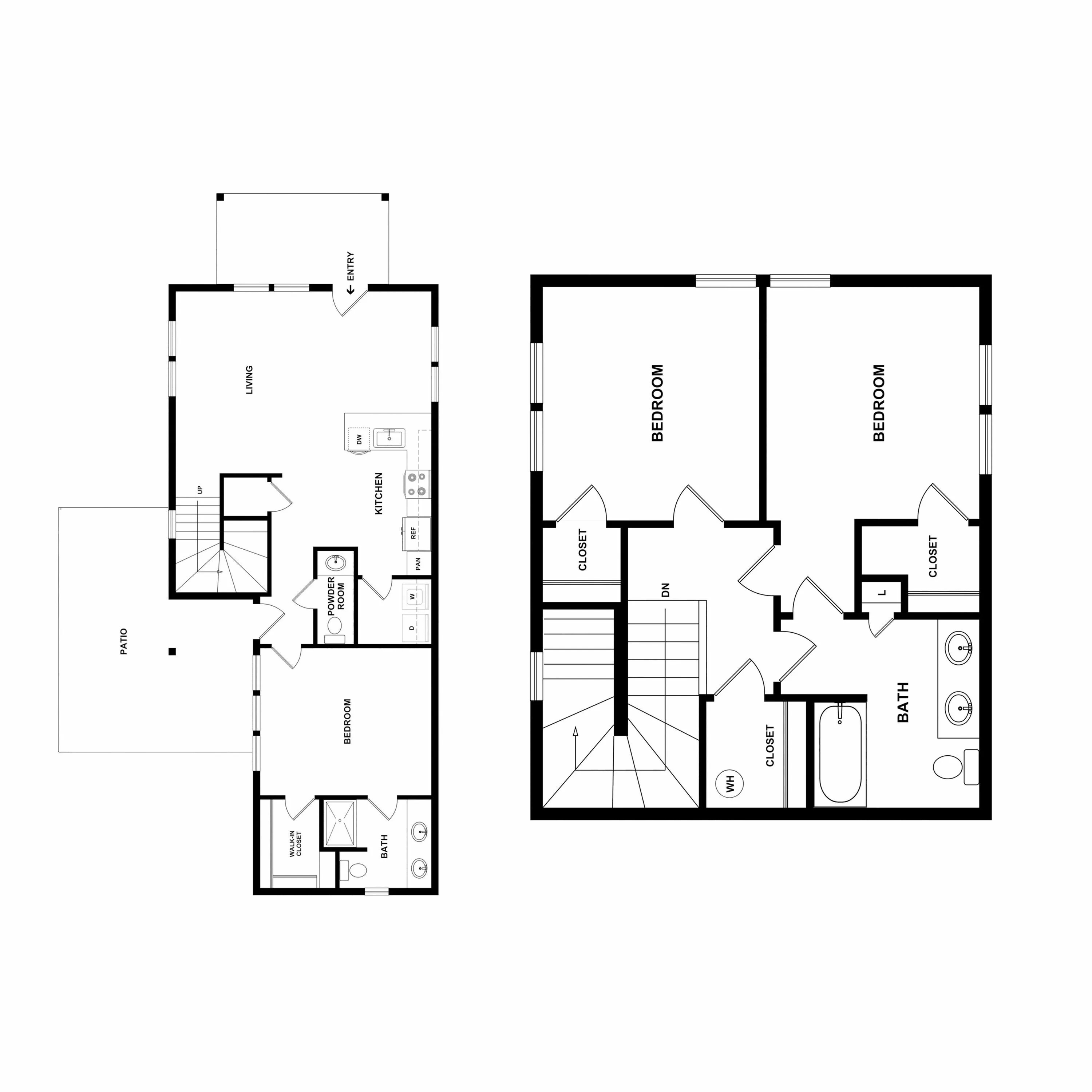 3 BR TownHouse Twin