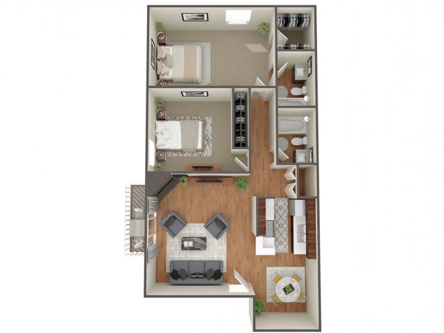 2 bedroom apartments denver co