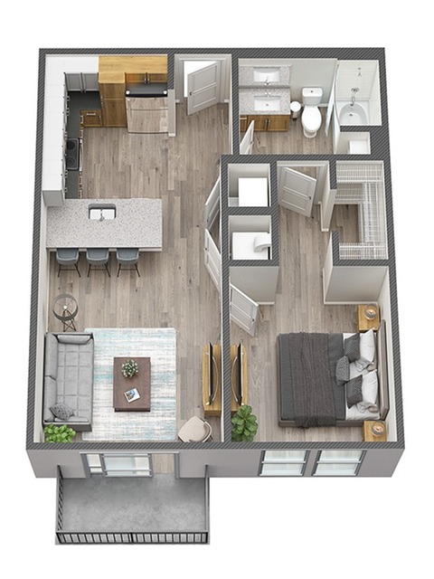 Mosaic at Lake Toho A1 Floorplan