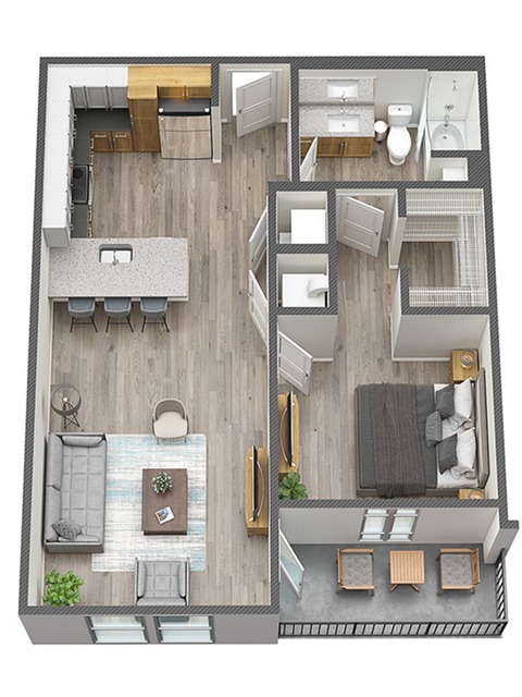 Mosaic at Lake Toho A2 Floorplan