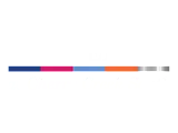 Advenir at Cherry Creek South logo with colorful horizontal stripes