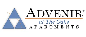 Elegant Advenir Apartments logo showcasing modern and upscale living.