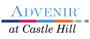 Elegant Advenir logo with a stylish color palette and modern design elements.