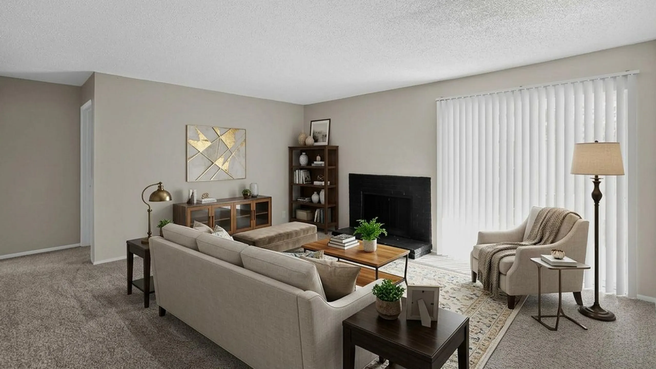 Advenir at The Meadows - Cozy Living Room