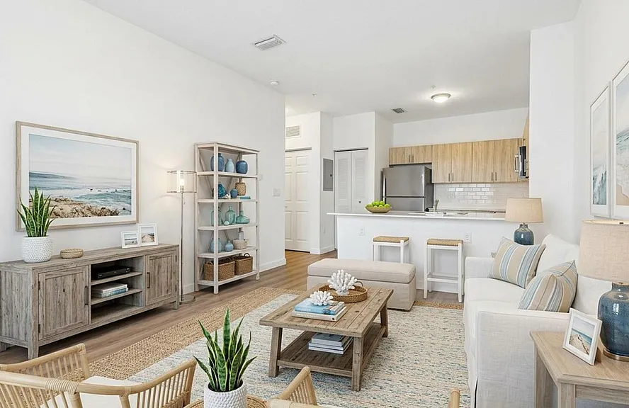 Advenir at Ludlam Trail - Cozy Living Area