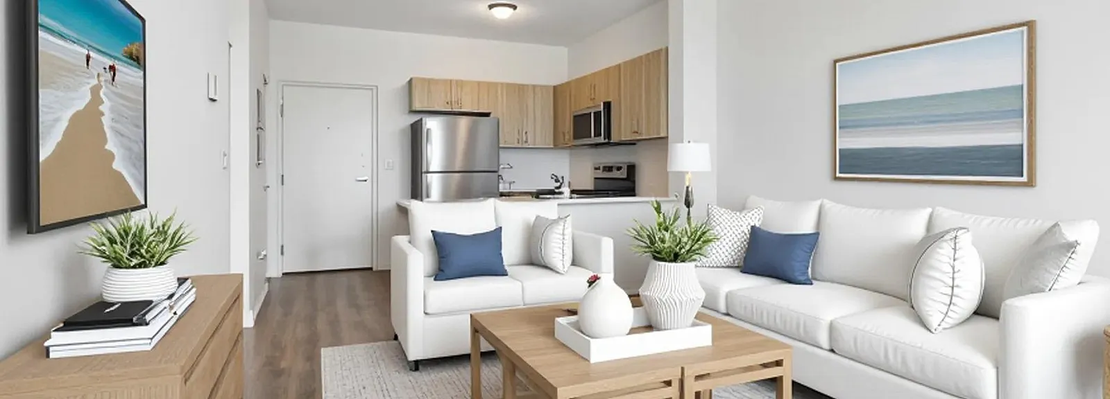 Advenir at Ludlam Trail - Modern Living Room