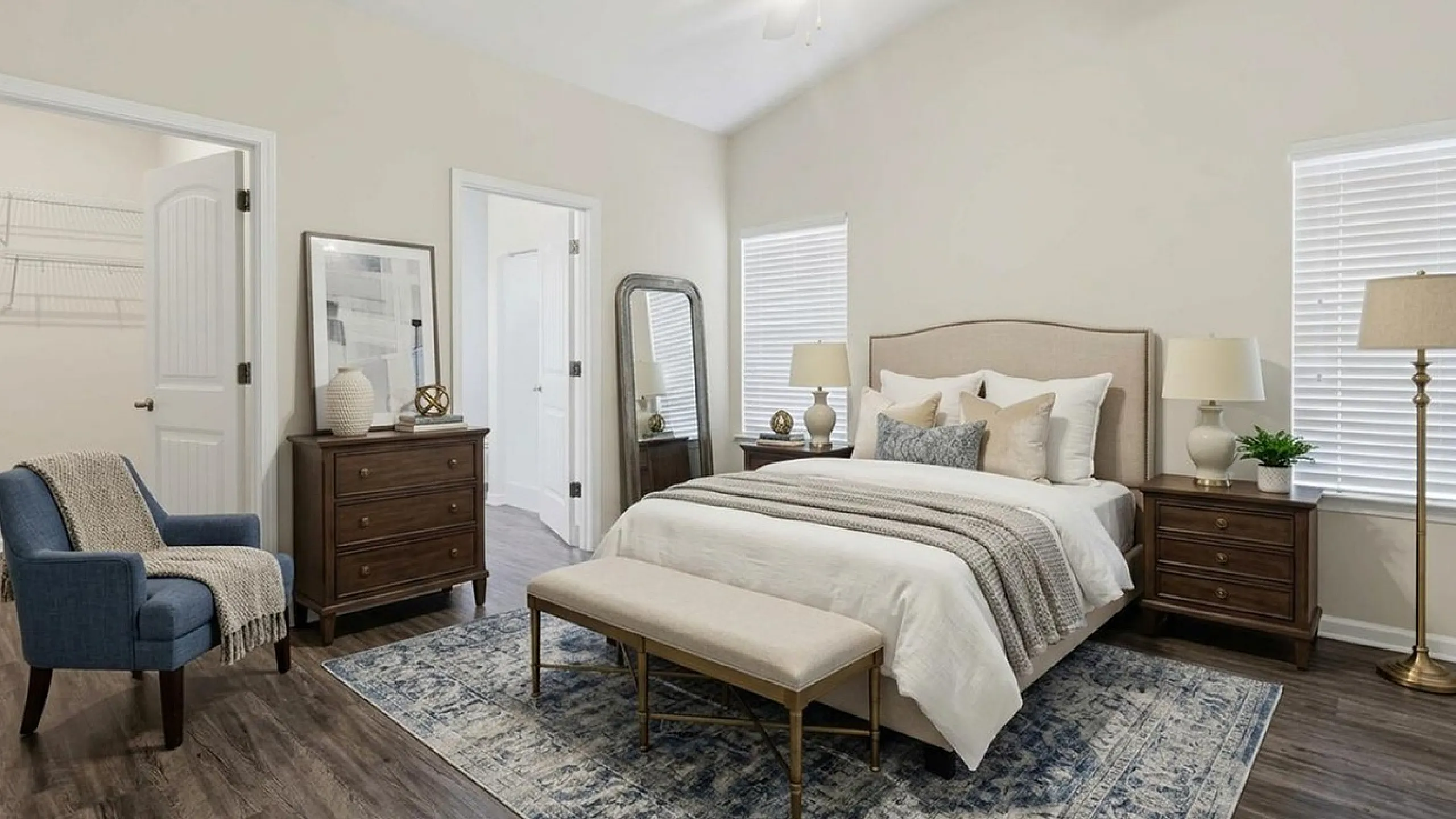 LEO at Augusta Commons - Single Family Rental - Cozy Bedroom