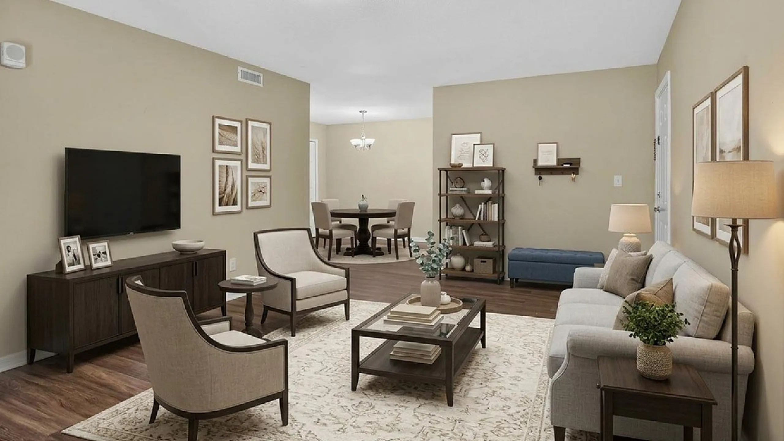 Advenir at Magnolia - Elegant Living Room