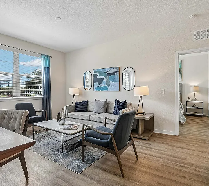 Mosaic at Lake Toho - Modern Living Room