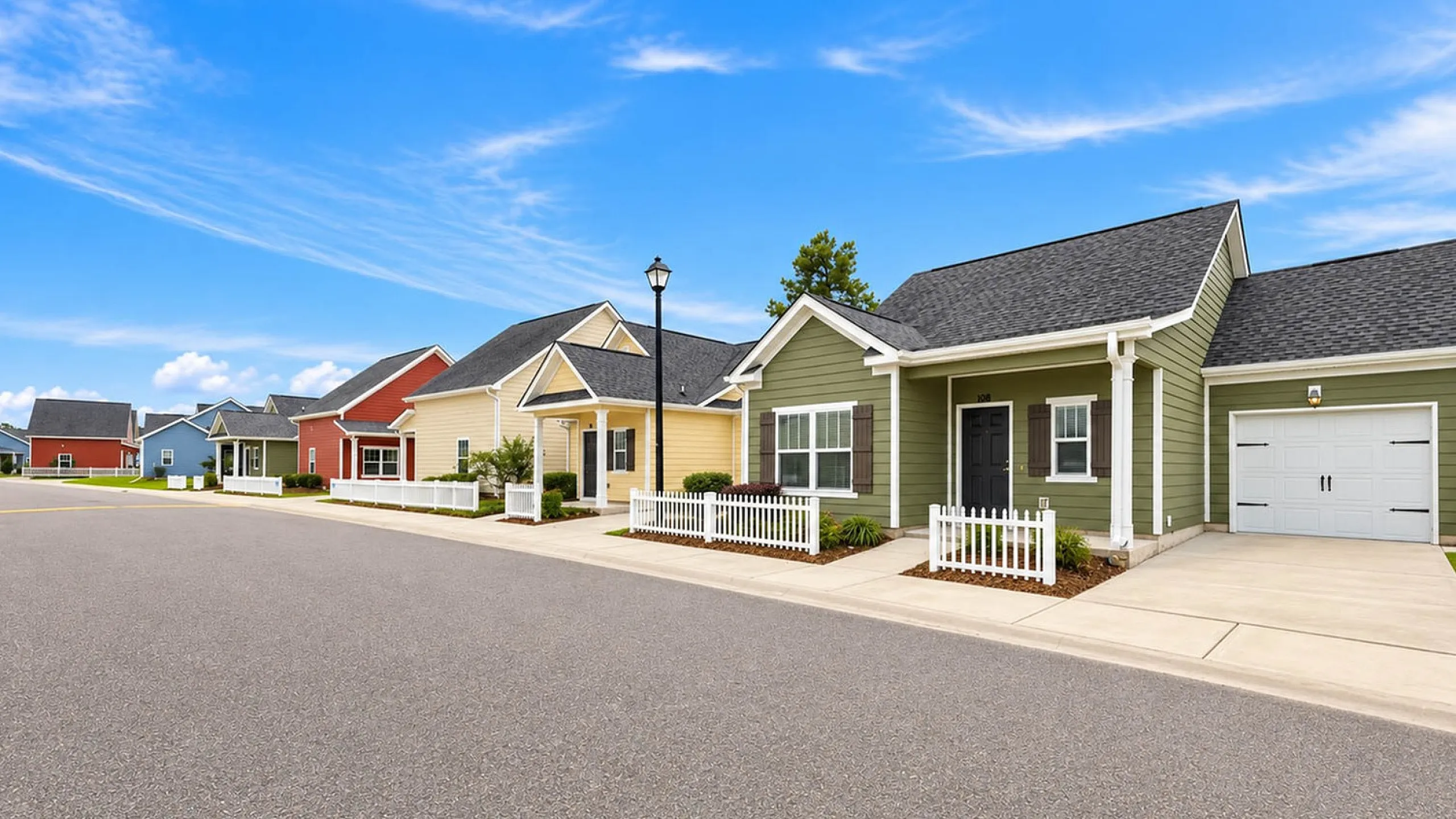 LEO at the Sanctuary- Single Family Rental Homes - Colorful Facades