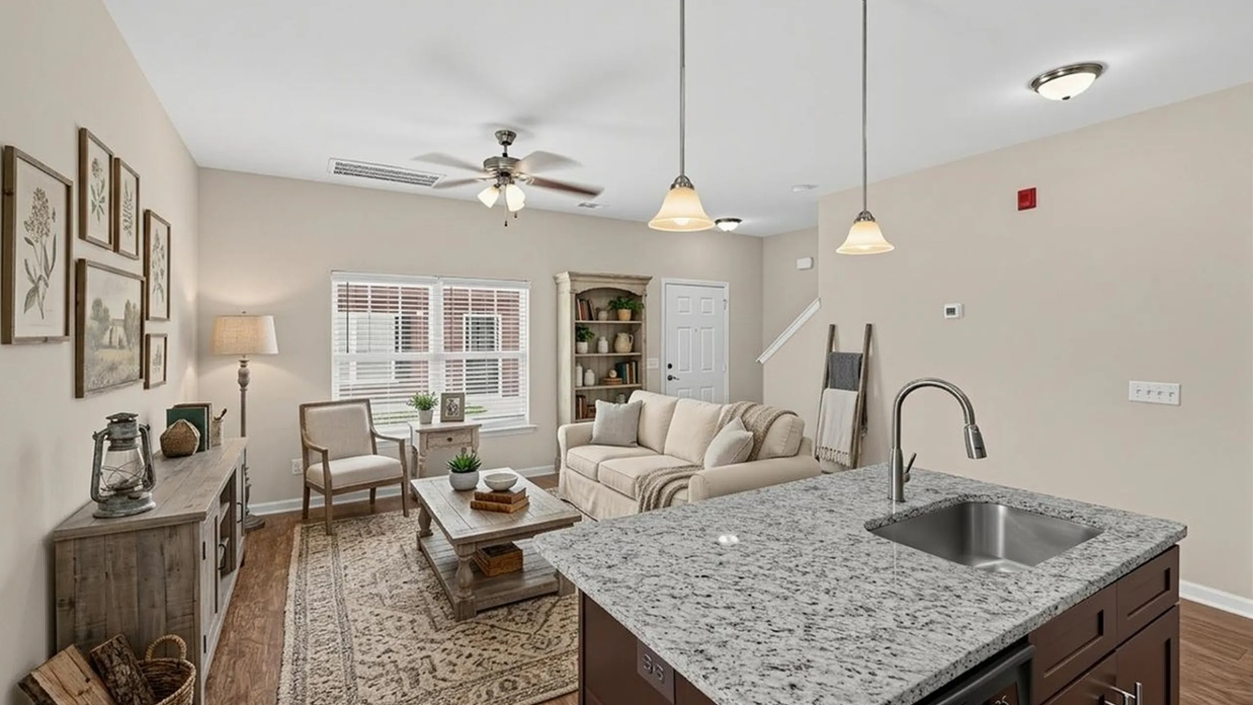 LEO at the Sanctuary- Single Family Rental Homes - Cozy Living Area