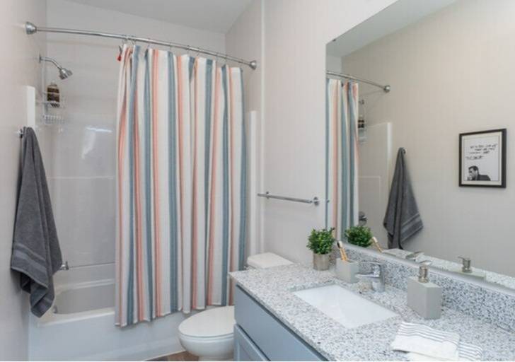 Spacious Bathroom | Paloma Raleigh | Student Apartments Raleigh