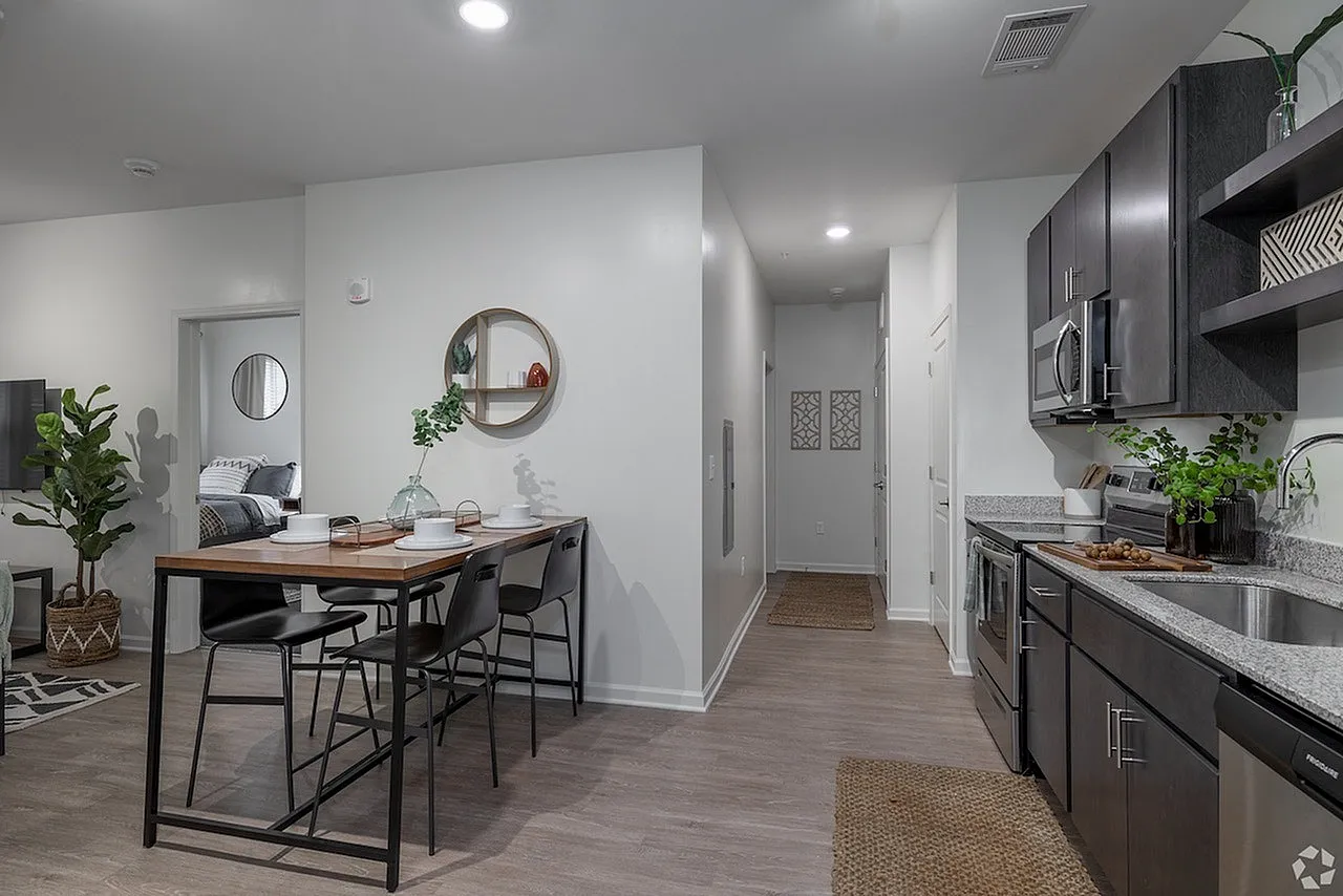 Open-Concept Living Area | Paloma at Kent | Student Housing in Kent, Ohio