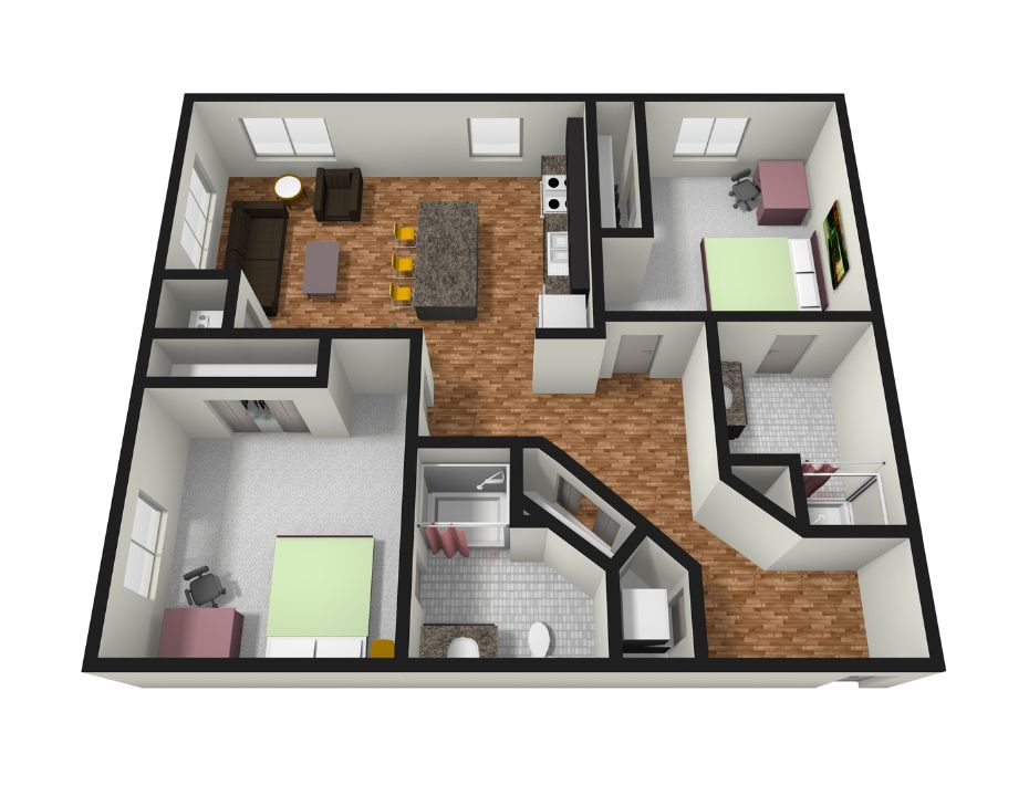 B2 - 2 Bedroom