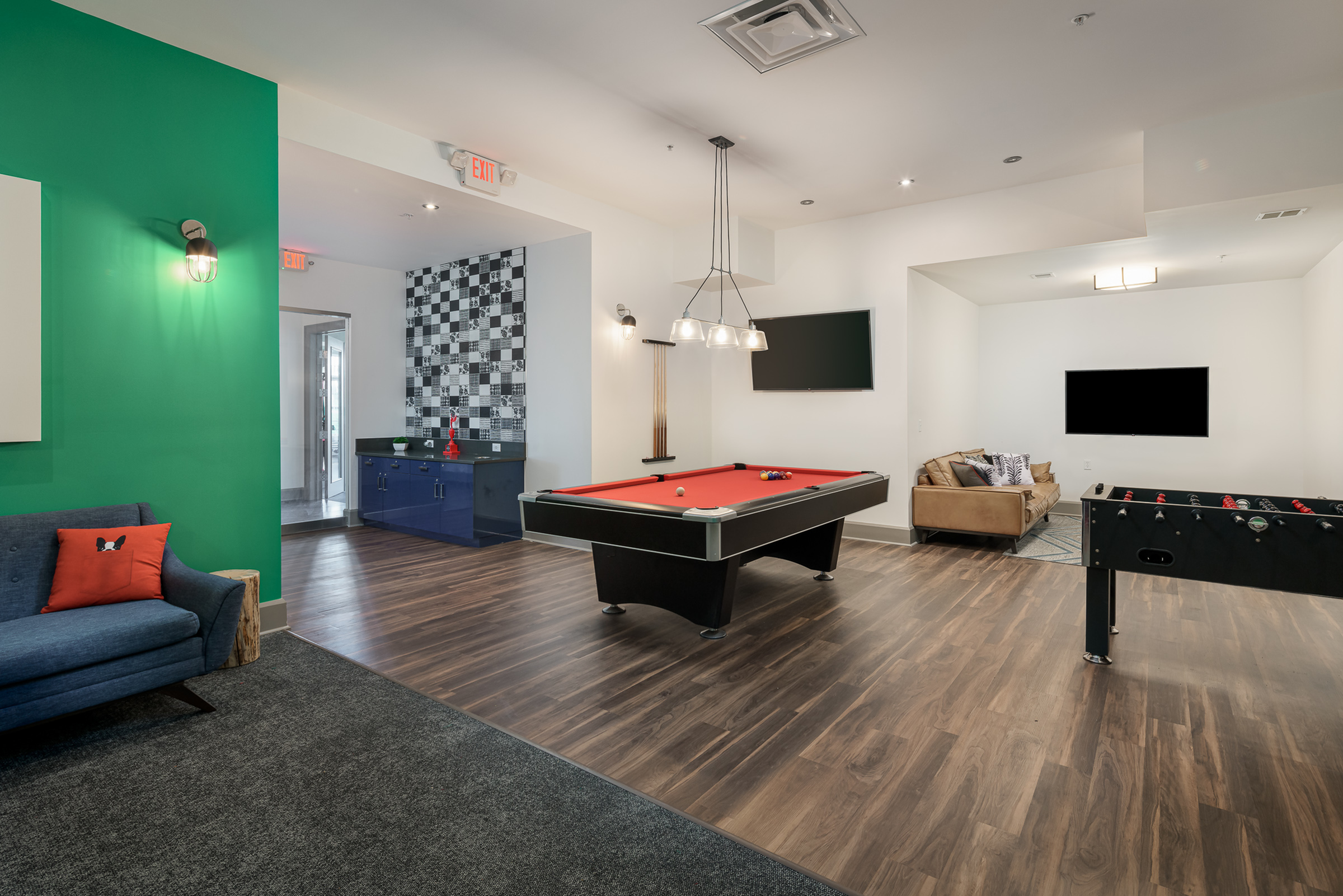 Image of Updated Clubhouse with New Game Room for The Summit at Coates Run