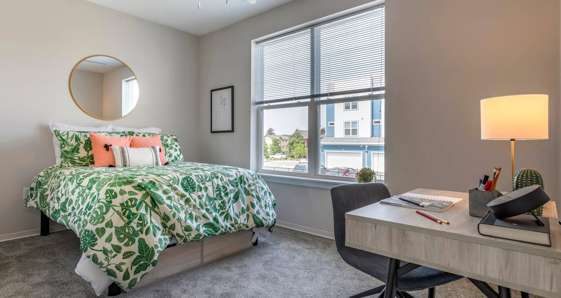 Spacious Bedroom |Paloma Raleigh | New Apartments Near NCSU in Raleigh
