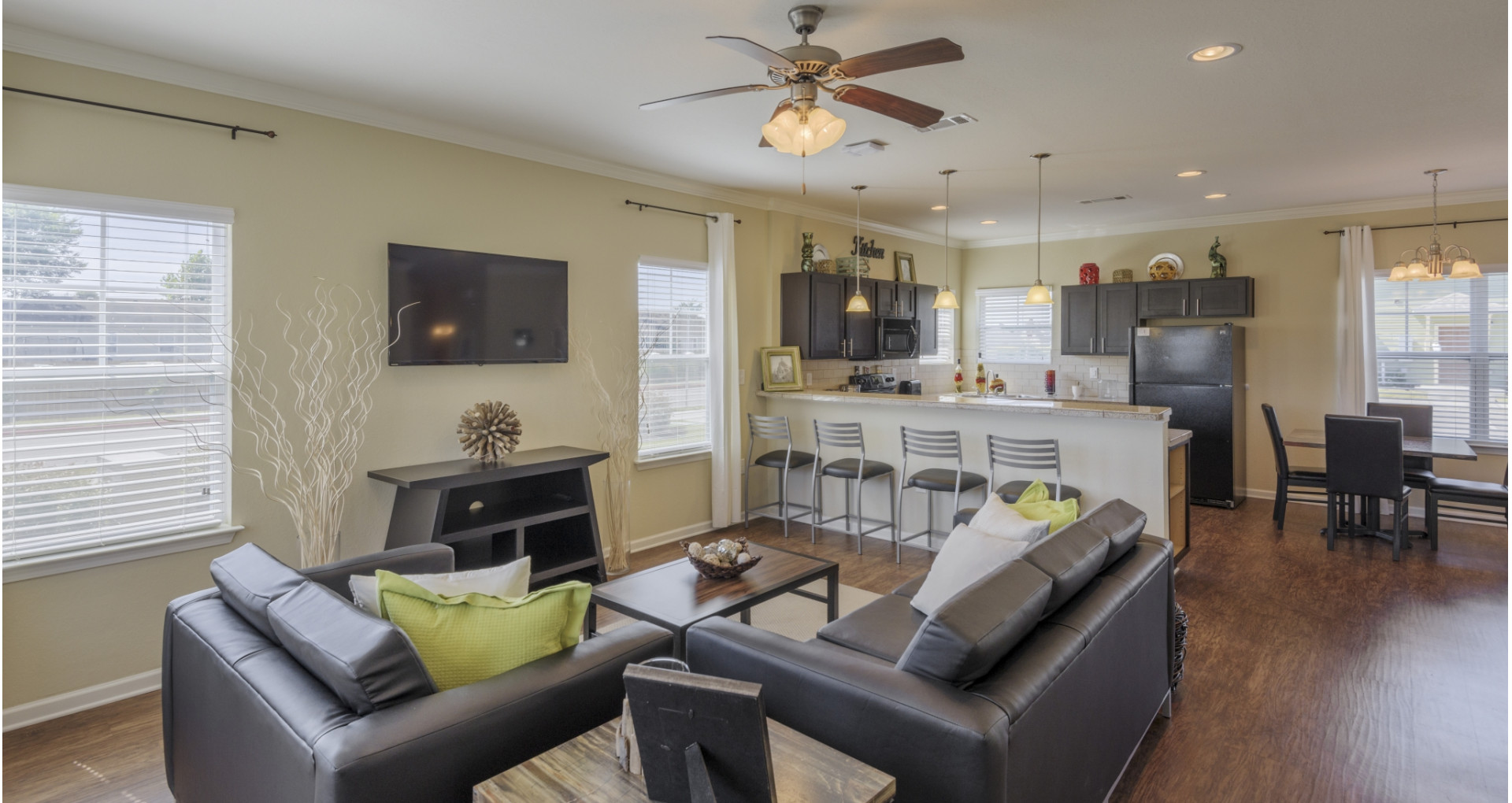 Open-Concept Living Area | Cobalt Row | Murfreesboro Apartments