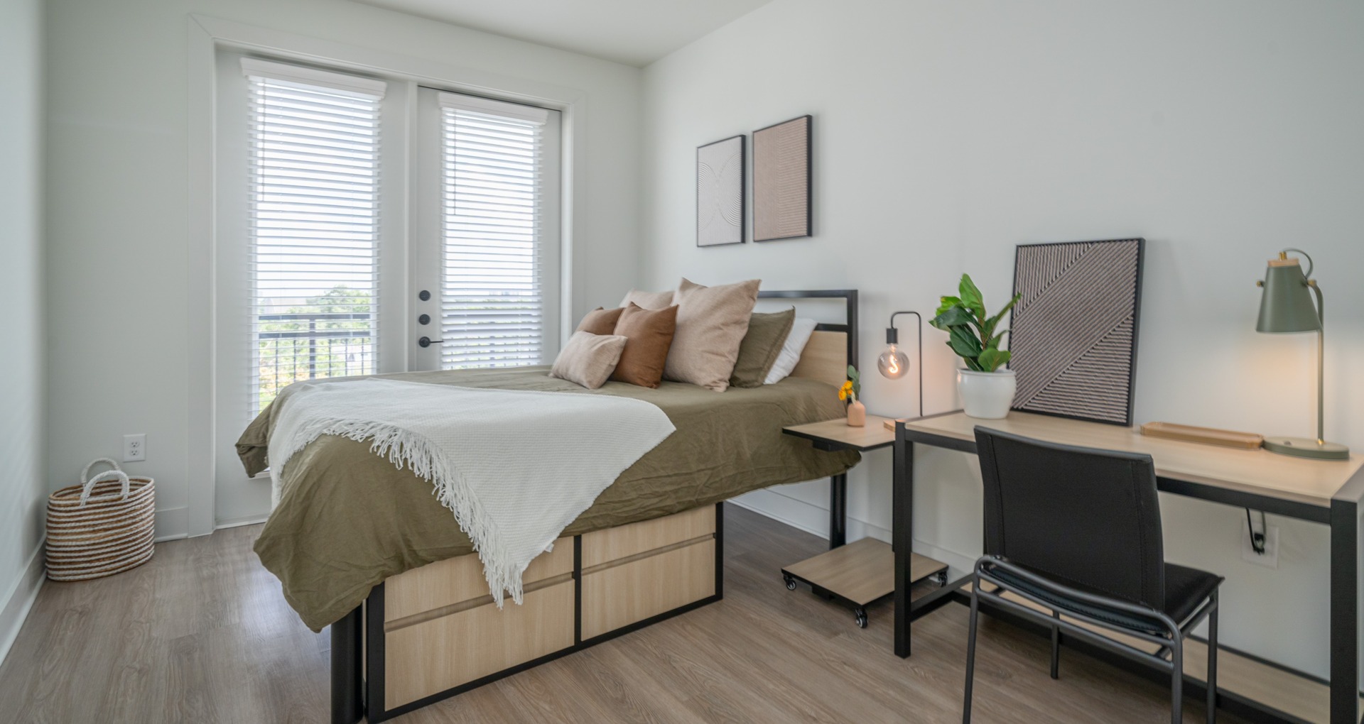 bedrooms