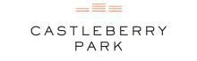 Modern Castleberry Park logo with minimalist lines and elegant typography.
