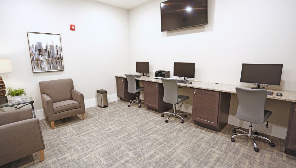 Resident Business Center | Apartments In Fort Mill SC | Kingsley Apartments