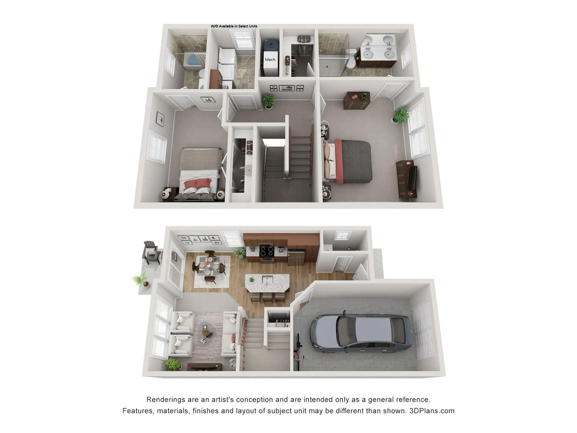 Graystone 1 2 Bed Apartment Chapel Ridge Townhomes