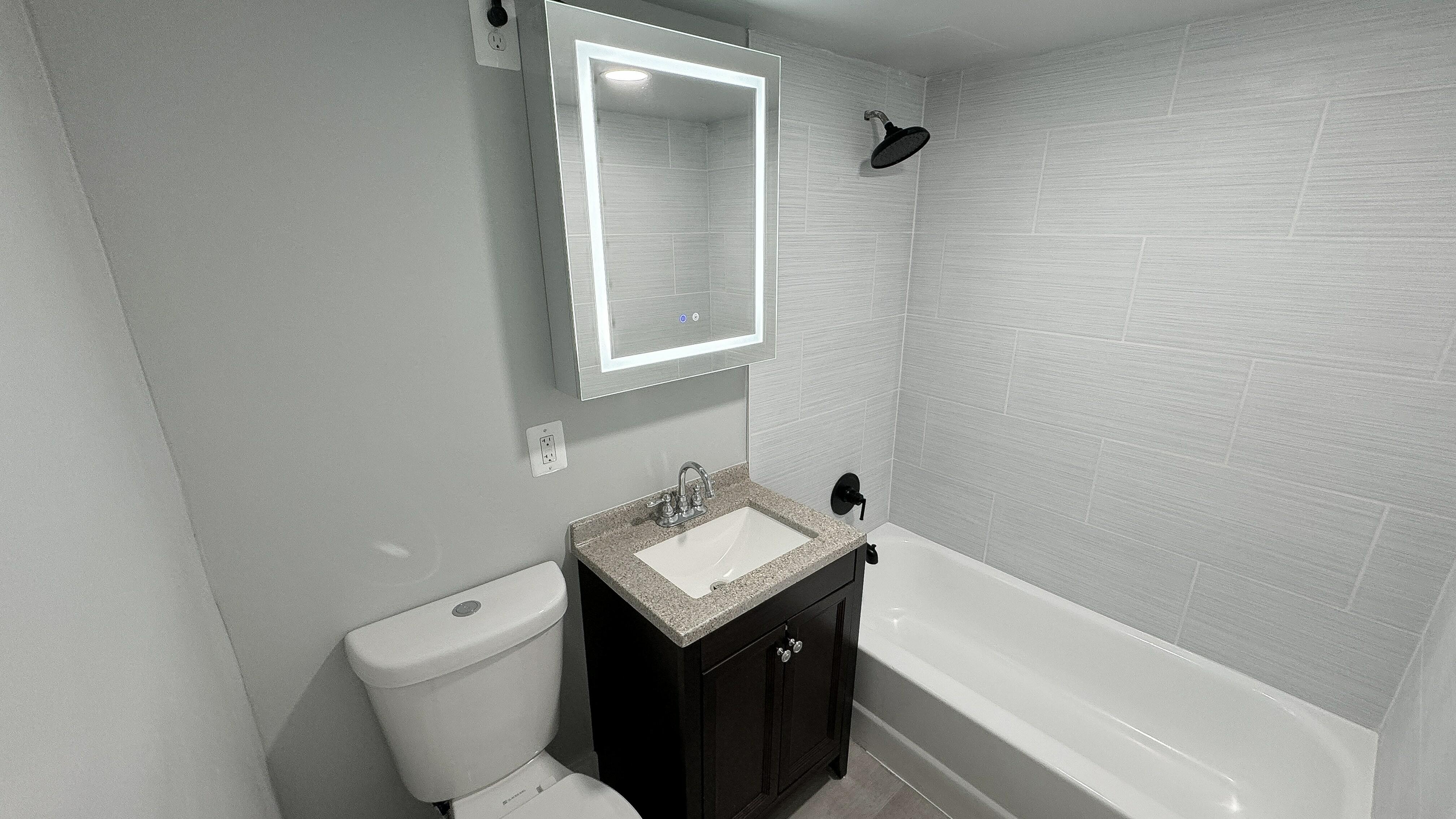 Renovated Bathroom