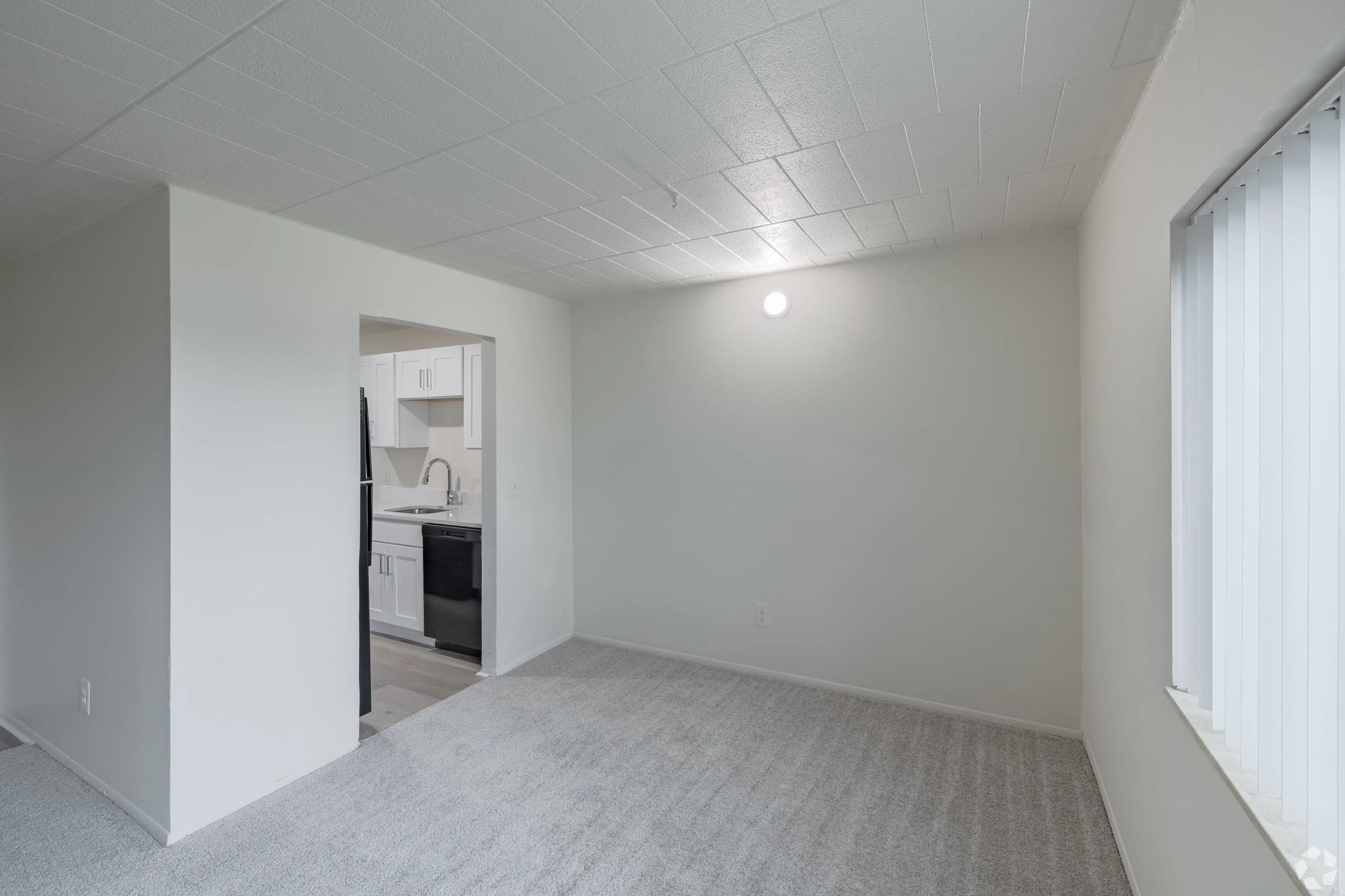 Combined Kitchen/Dining Area