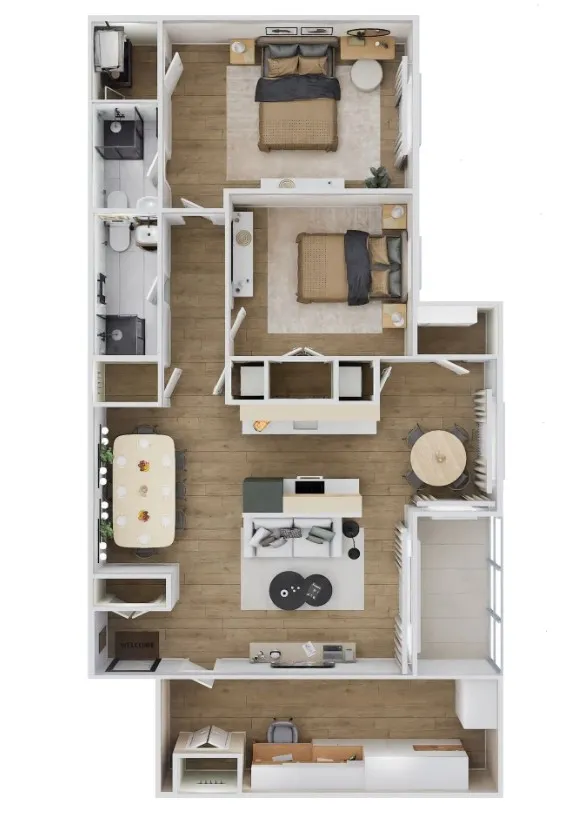 3 Bed Regular WV