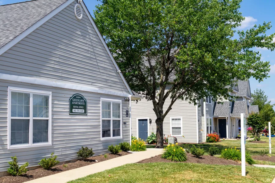 Outside view of apartment