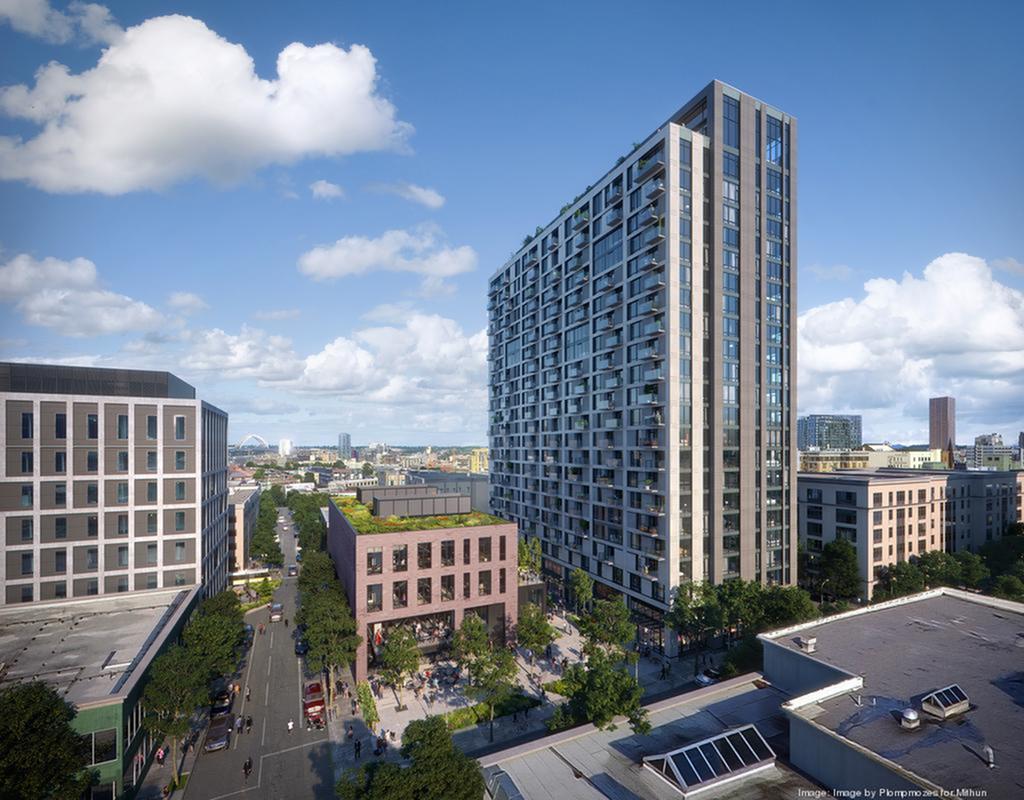 Seattle team starts construction on 24-story Portland development-image