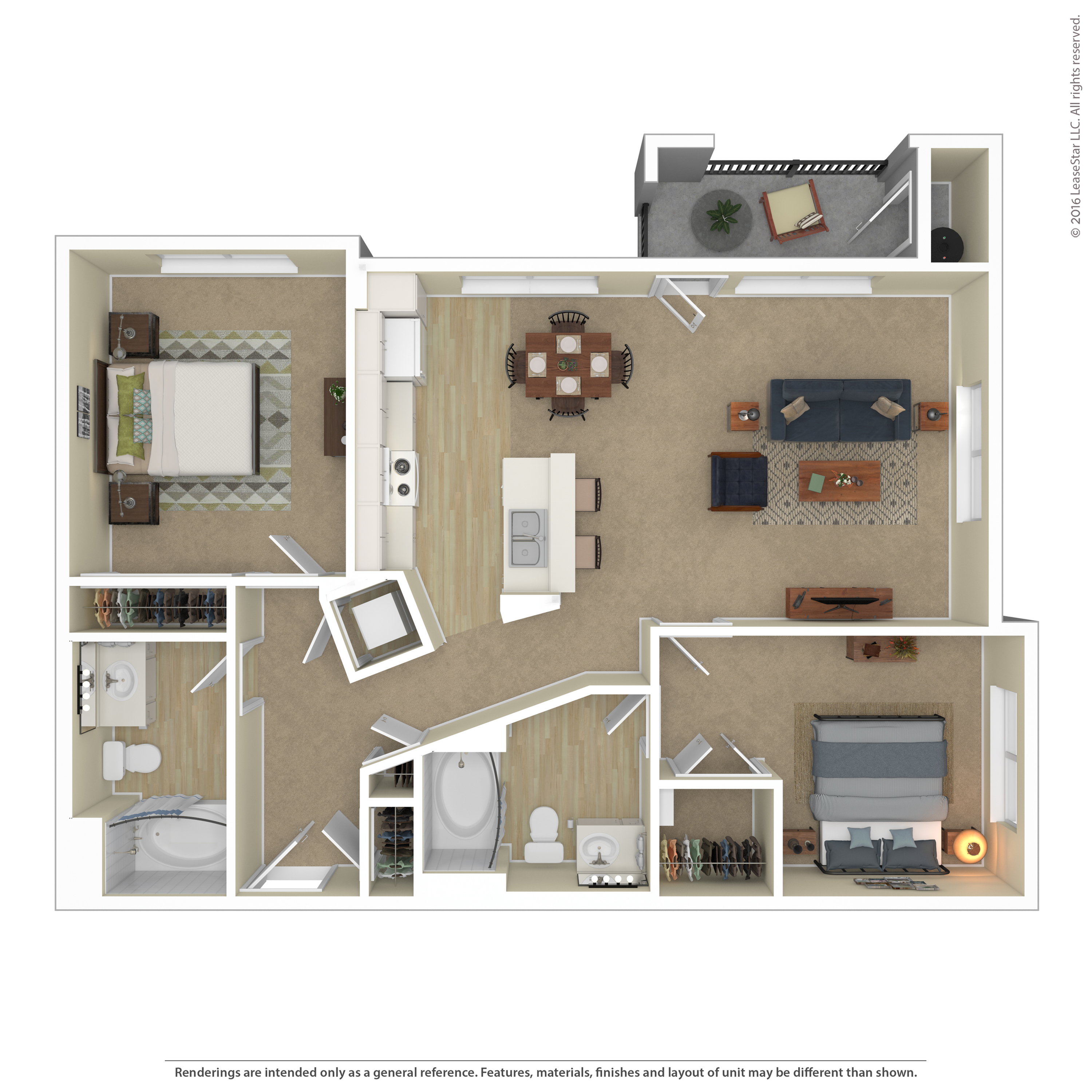 Floor Plan 9 | Apartments In Northwest Las Vegas Nv | Avanti