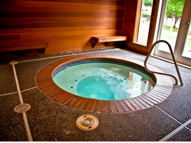 Image of Relaxing Indoor Hot Tub for Taluswood Apartments