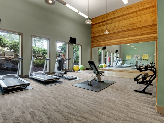 Image of Fully Equipped Fitness Center for Taluswood Apartments