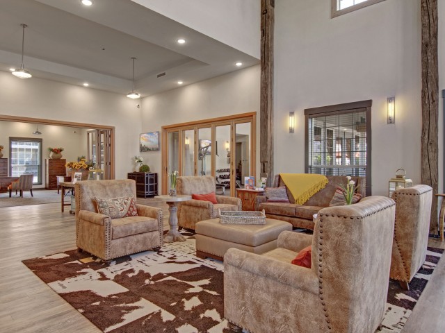 Image of The Grange Hall Community Clubhouse With Coffee & Free WiFi for Seasons Apartments at Farmington Reserve
