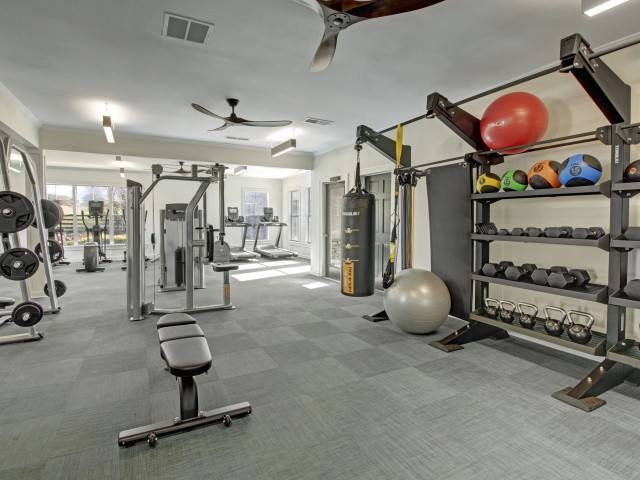 Image of Fitness Center for Stoneridge Farms at the Hunt Club Apartments