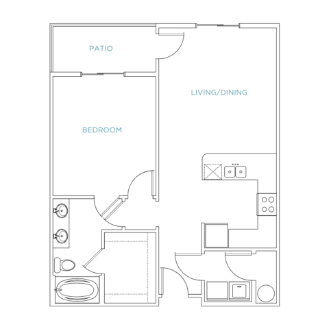 Domain City Center A2 Floor Plan Image
