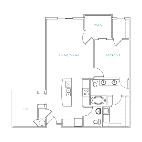Domain City Center B1 Floor Plan Image