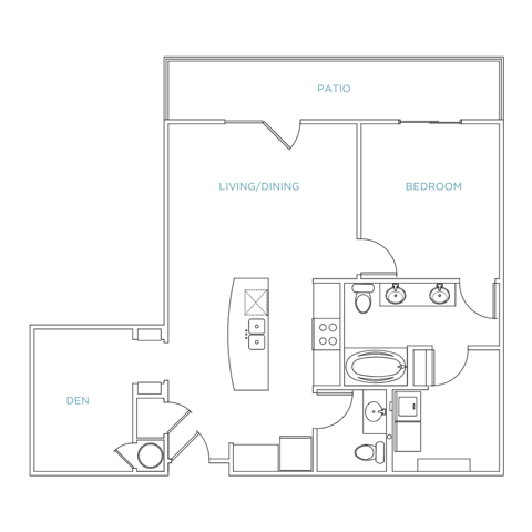 Domain City Center B1b Floor Plan Image