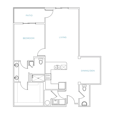 Domain City Center B2 Floor Plan Image