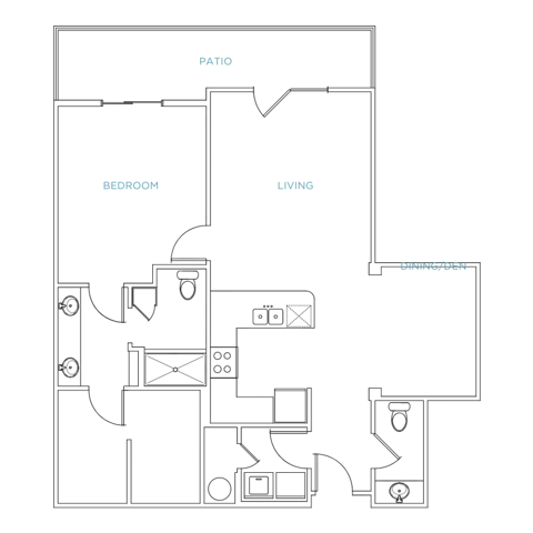 Domain City Center B2a Floor Plan Image