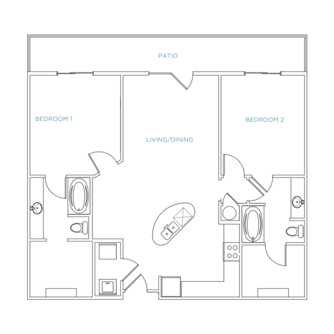 Domain City Center C2b Floor Plan Image