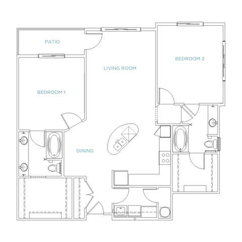 Domain City Center C3b Floor Plan Image