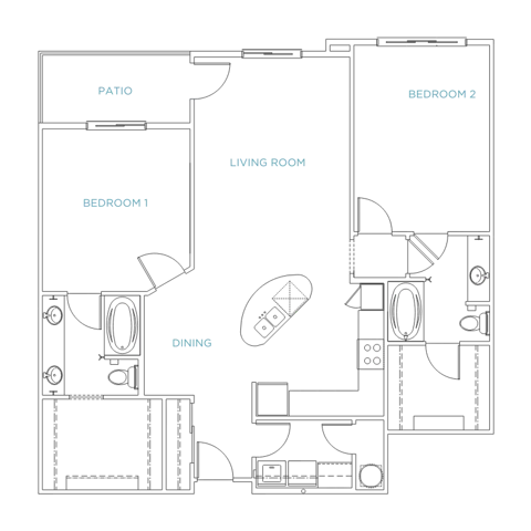 Domain City Center C3d Floor Plan Image