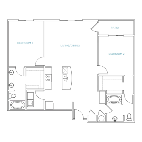Domain City Center C4 Floor Plan Image