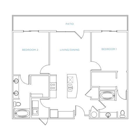 Domain City Center C4b Floor Plan Image