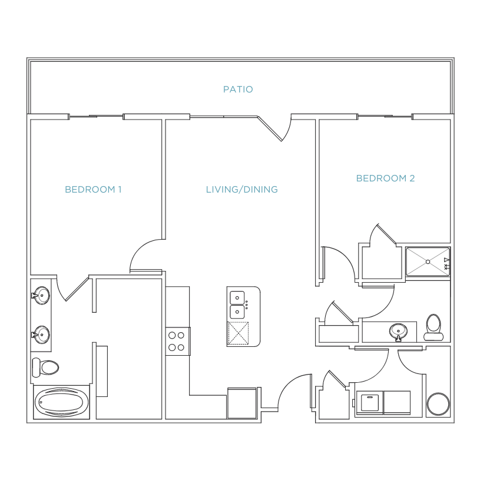 Domain City Center C1a Floor Plan Image