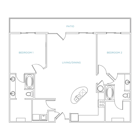 Domain City Center C5a Floor Plan Image